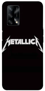 Чехол на Oppo A74 4G Metallica logo фото 1 из 1