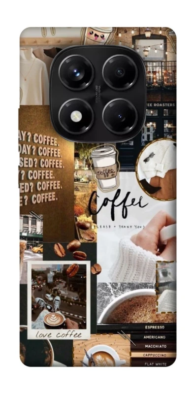 Чехол на Xiaomi Redmi Note 14 Pro 5G Coffee vibes фото 1 из 1
