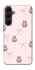 Чохол на Samsung Galaxy A55 Pink bows and Labubus фото 1 з 1