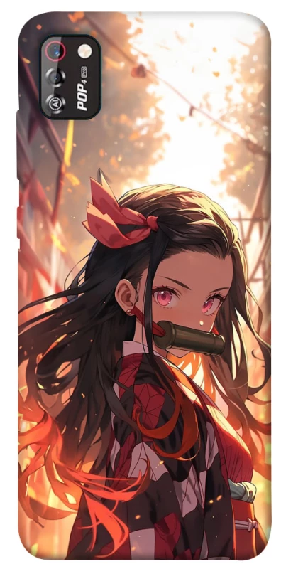 Чехол на TECNO POP 4 Pro Nezuko фото 1 из 1