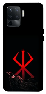 Чохол на Oppo Reno 5 Lite Berserk Red Logo фото 1 з 1