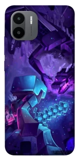 Чехол на Xiaomi Redmi A1 / A2 Minecraft dragon фото 1 из 1