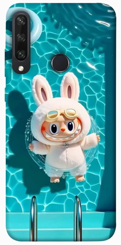 Чохол на Huawei Y6p Labubu in the pool ver.2 фото 1 з 1