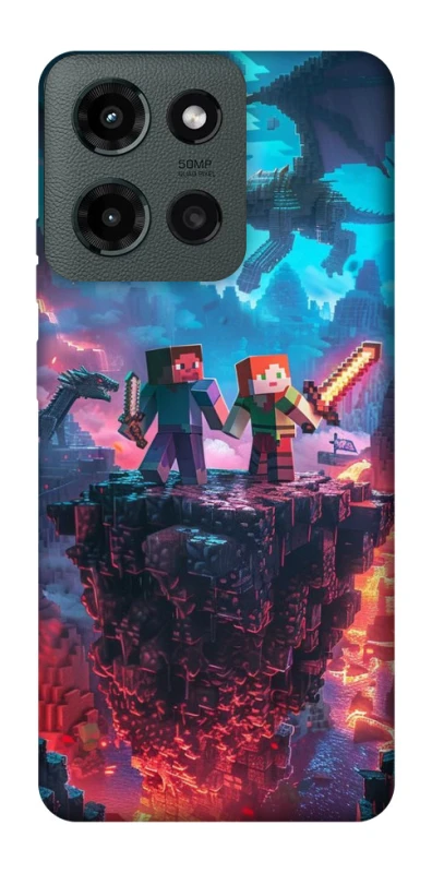 Чохол на Motorola Moto G Power (2025) Minecraft v3 фото 1 з 1