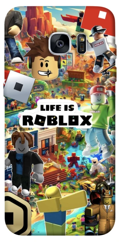 Чохол на Samsung G935F Galaxy S7 Edge Life is Roblox фото 1 з 1