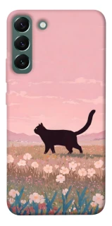 Чохол на Samsung Galaxy S22+ cat on a field фото 1 з 1