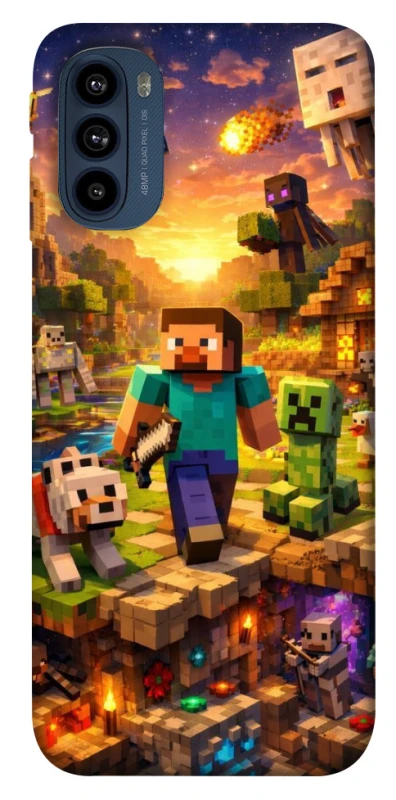 Чохол на Motorola Moto G41 Minecraft v6 фото 1 з 1