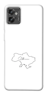 Чохол на Motorola Moto G32 Ukraine map фото 1 з 1