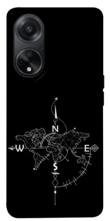 Чехол на Oppo A58 4G Travel Map фото 1 из 1