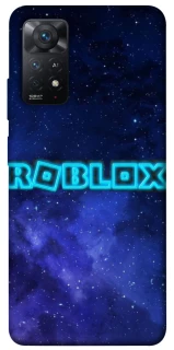 Чохол на Xiaomi Redmi Note 12 Pro 4G Roblox Space Logo Blue фото 1 з 1