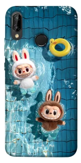 Чохол на Huawei P20 Lite Labubu in the pool фото 1 Чохол на Huawei P20 Lite Labubu in the pool фото 1 з 1