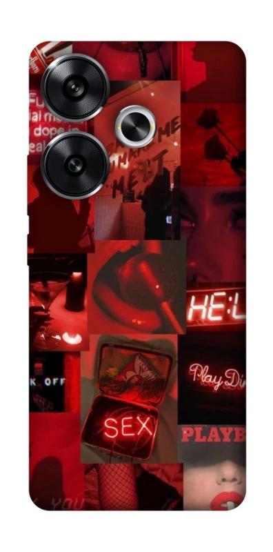 Чехол на Xiaomi Poco F6 Love collage ver.3 фото 1 из 1