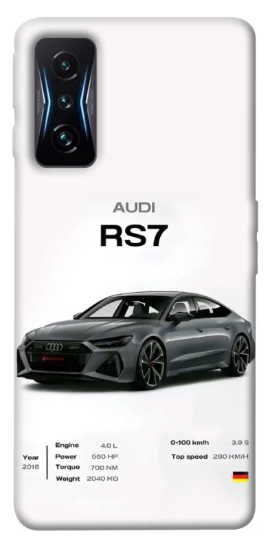 Чохол на Xiaomi Poco F4 GT Audi RS7 фото 1 з 1