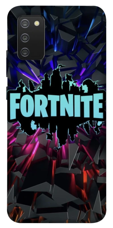 Чохол на Samsung Galaxy A02s Fortnite logo ver.3 фото 1 з 1