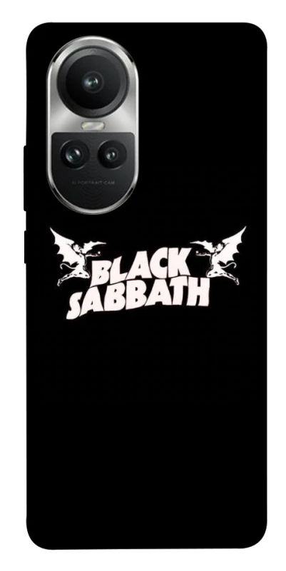 Чохол на Oppo Reno 10 Black Sabbath logo ver.2 фото 1 з 1