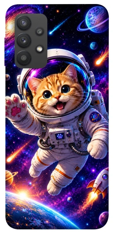 Чохол на Samsung Galaxy A32 (A325F) 4G Space Cat фото 1 з 1