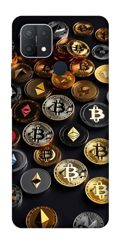 Чохол на Oppo A15s / A15 Many coins фото 1 з 1