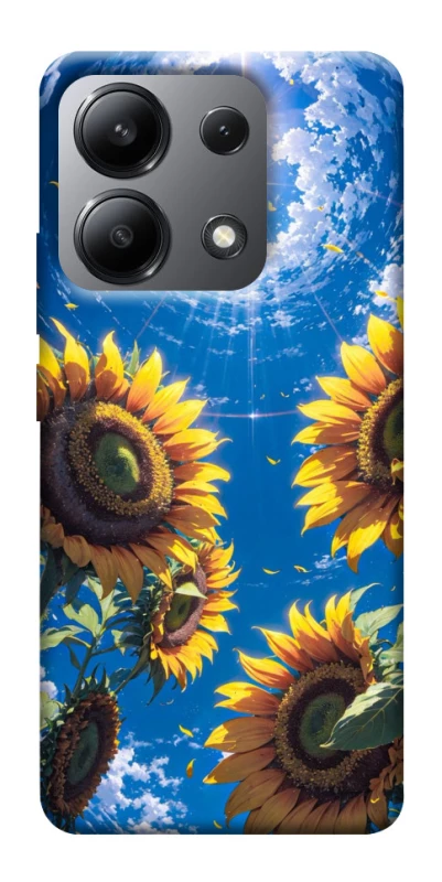Чехол на Xiaomi Redmi Note 13 4G Sunflowers фото 1 из 1