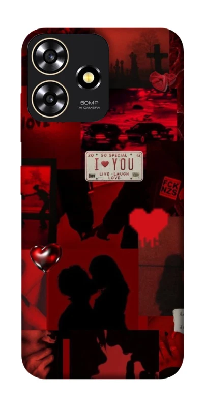 Чохол на ZTE Blade A73 4G Love collage ver.2 фото 1 з 1
