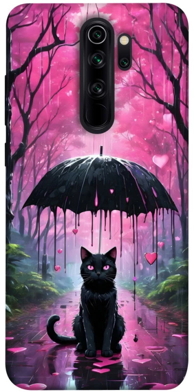 Чохол на Xiaomi Redmi Note 8 Pro Black cat фото 1 з 1