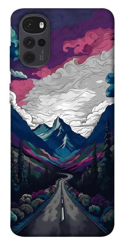 Чохол на Motorola Moto G22 Намальовані гори фото 1 з 1