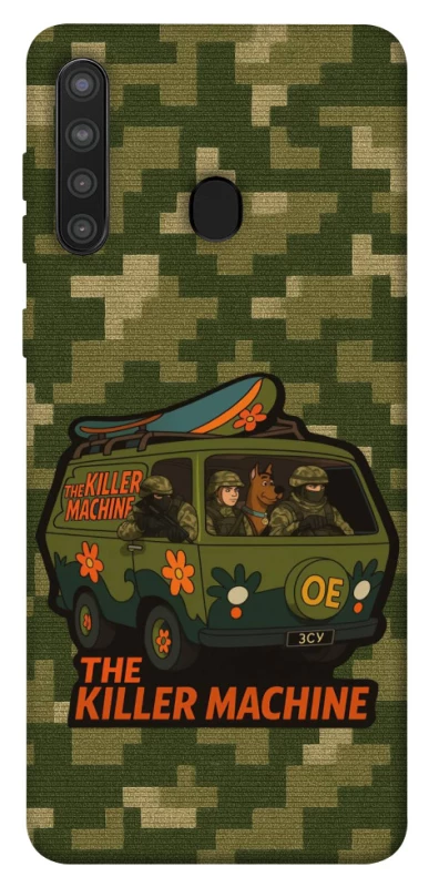 Чехол на Samsung Galaxy A21 Funny machine фото 1 из 1