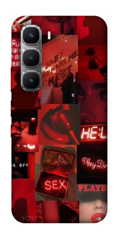Чехол на Infinix Hot 60 Pro Love collage ver.3 фото 1 из 1