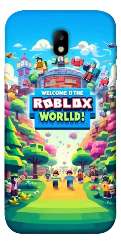 Чохол на Samsung J730 Galaxy J7 (2017) Roblox World фото 1 з 1