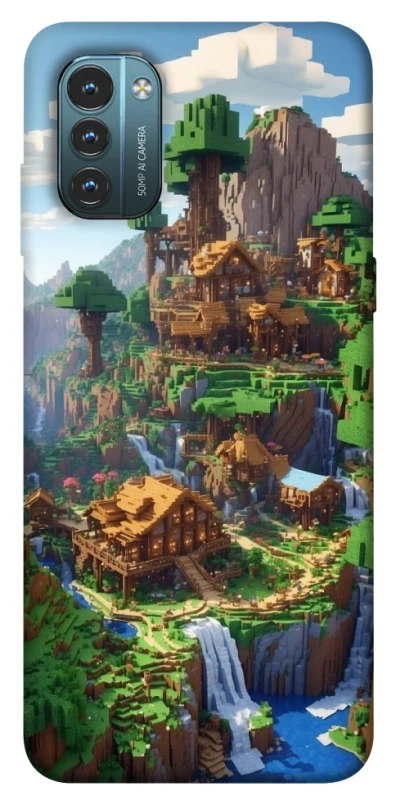Чехол на Nokia G21 Minecraft universe фото 1 из 1