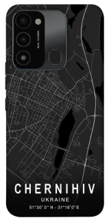 Чохол на TECNO Spark 8C Chernihiv map фото 1 з 1