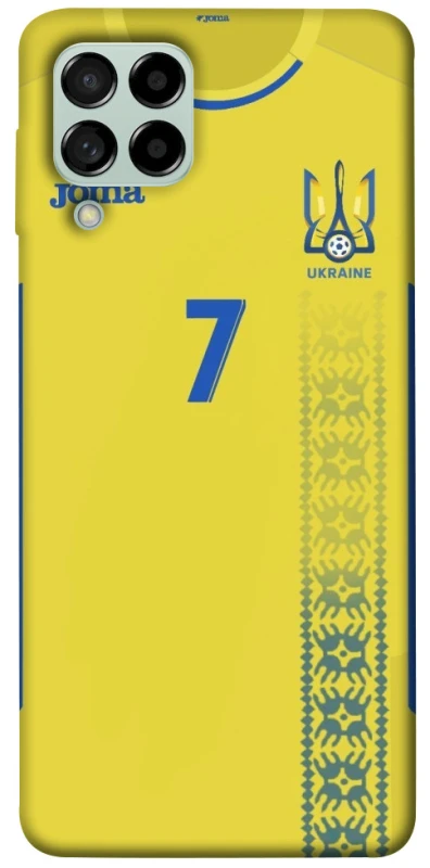 Чохол на Samsung Galaxy M53 5G UA-Football ver.3 фото 1 з 1