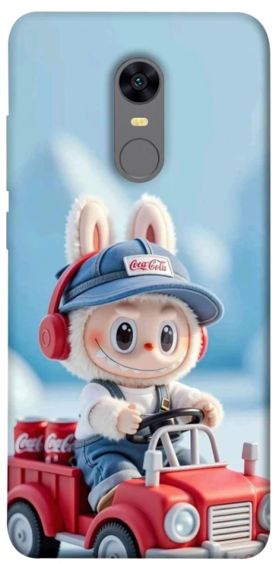 Чохол на Xiaomi Redmi 5 Plus / Redmi Note 5 (Single Camera) Labubu in the car фото 1 з 1