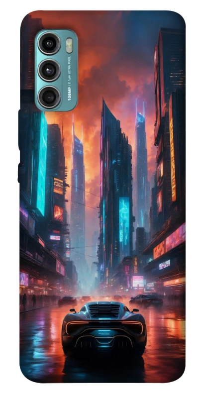 Чохол на Motorola Moto G60 Cyber city фото 1 з 1