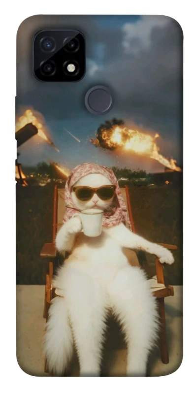 Чехол на Realme C21Y Exploding Kittens ver.1 фото 1 из 1