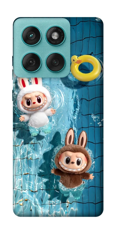 Чохол на Motorola Edge 60 Fusion Labubu in the pool фото 1 з 1