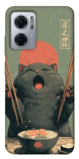 Чохол на Xiaomi Redmi Note 11E Hungry Cat фото 1 з 1