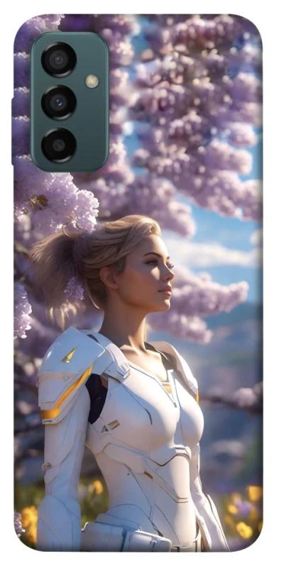 Чохол на Samsung Galaxy M13 4G Cyber space girl ver.1 фото 1 з 1
