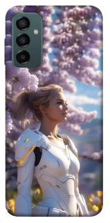 Чехол на Samsung Galaxy M13 4G Cyber space girl ver.1 фото 1 из 1