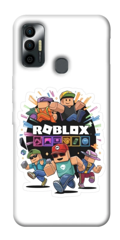 Чехол на TECNO Spark 7 Roblox logo ver.3 фото 1 из 1