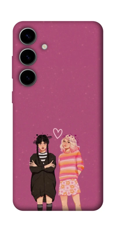 Чохол на Samsung Galaxy S25 FE Raven & Rainbow Wednesday фото 1 з 1