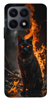 Чохол на Huawei Honor X8a Вогняний кіт фото 1 з 1