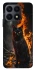 Чехол на Huawei Honor X8a Огненный кот фото 1 из 1