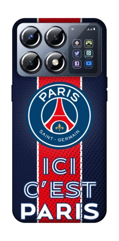 Чохол на Xiaomi POCO X8 Pro FC PSG v1 фото 1 з 1