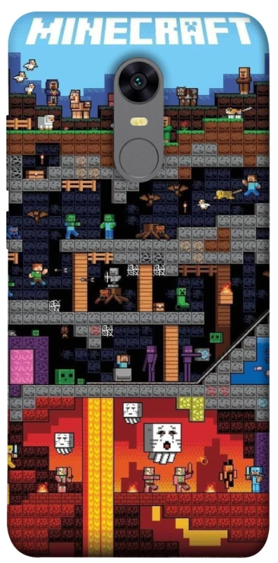 Чохол на Xiaomi Redmi 5 Plus / Redmi Note 5 (Single Camera) Minecraft фото 1 з 1