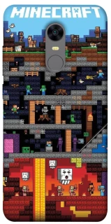 Чохол на Xiaomi Redmi 5 Plus / Redmi Note 5 (Single Camera) Minecraft фото 1 з 1
