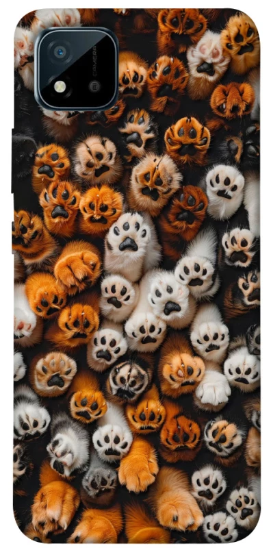 Чохол на Realme C11 (2021) Сat paws фото 1 з 1