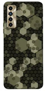 Чехол на TECNO Camon 17P Camouflage v9 фото 1 из 1