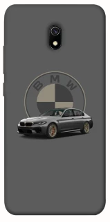 Чехол на Xiaomi Redmi 8a BMW grey v2 фото 1 из 1