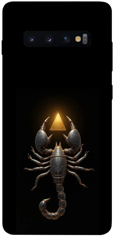 Чохол на Samsung Galaxy S10+ Scorpio with Golden Triangle фото 1 з 1
