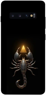 Чехол на Samsung Galaxy S10+ Scorpio with Golden Triangle фото 1 из 1